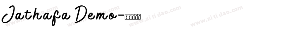Jathafa Demo字体转换